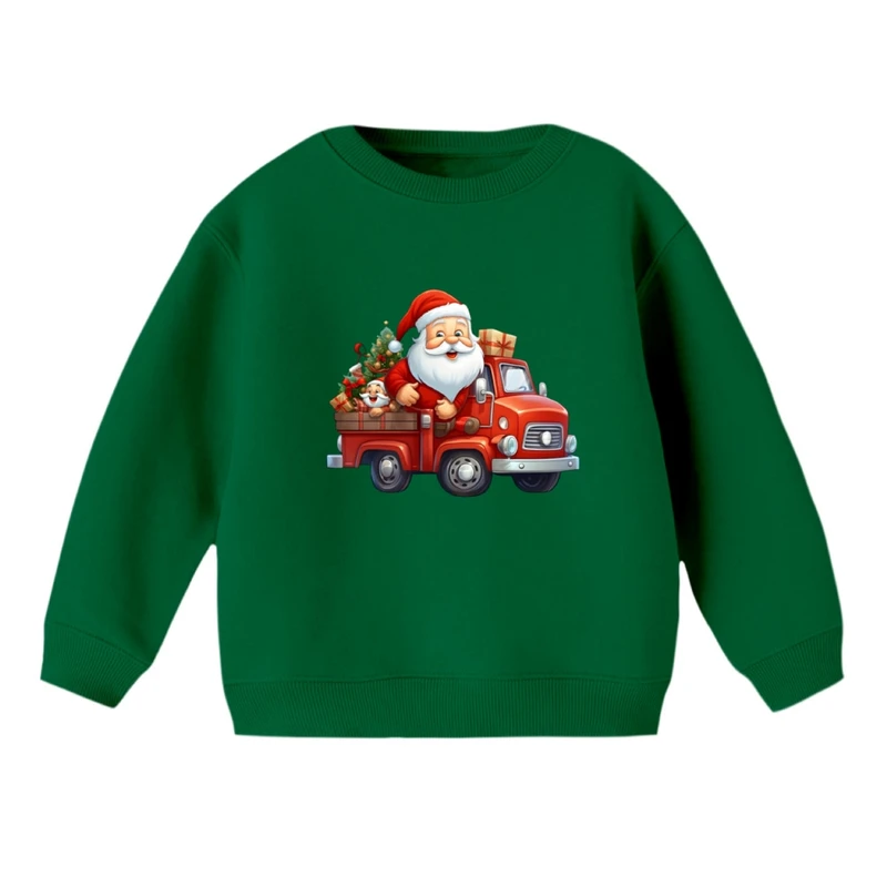 سویشرت بچگانه مدل بابانوئل کریسمس کد 40