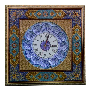 ساعت خاتم کاری طرح تذهیب کد4949