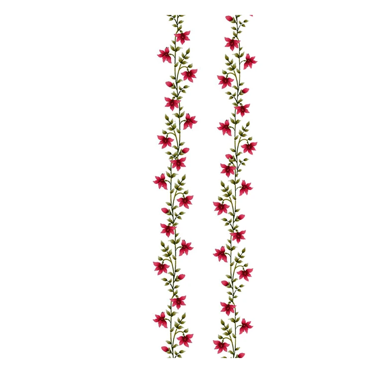 استیکر پارچه و لباس پاد آفرین مدل گل کد 3963