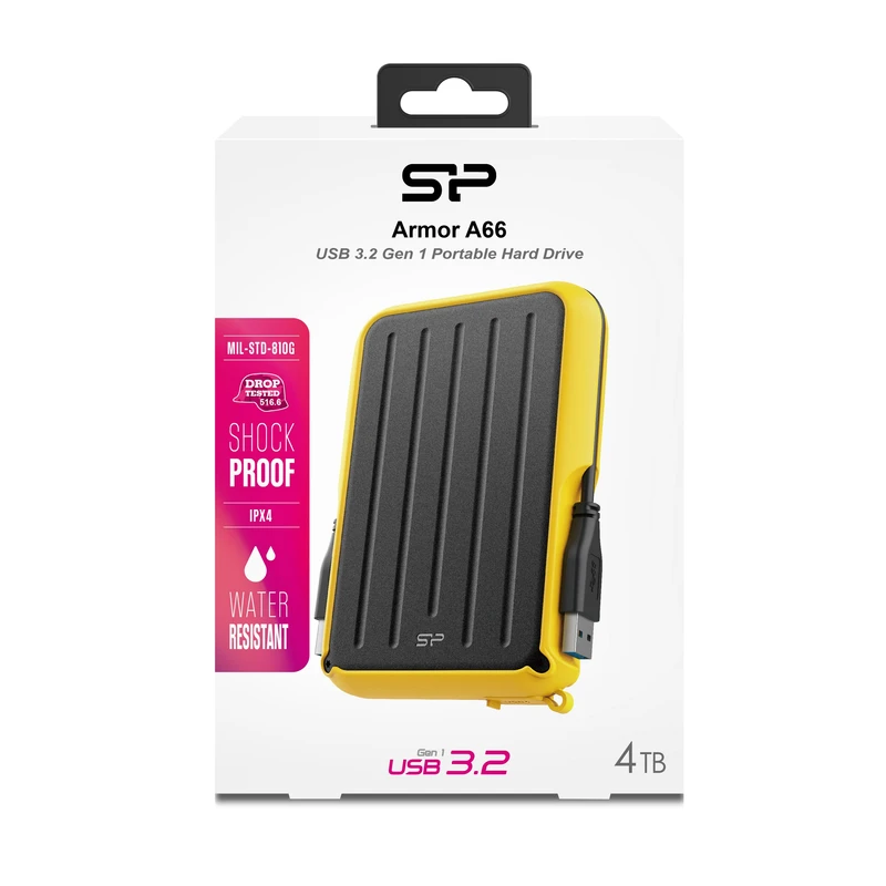 عکس شماره 21 : هارد اکسترنال سیلیکون پاور مدل armor a66 ظرفیت 4 ترابایت