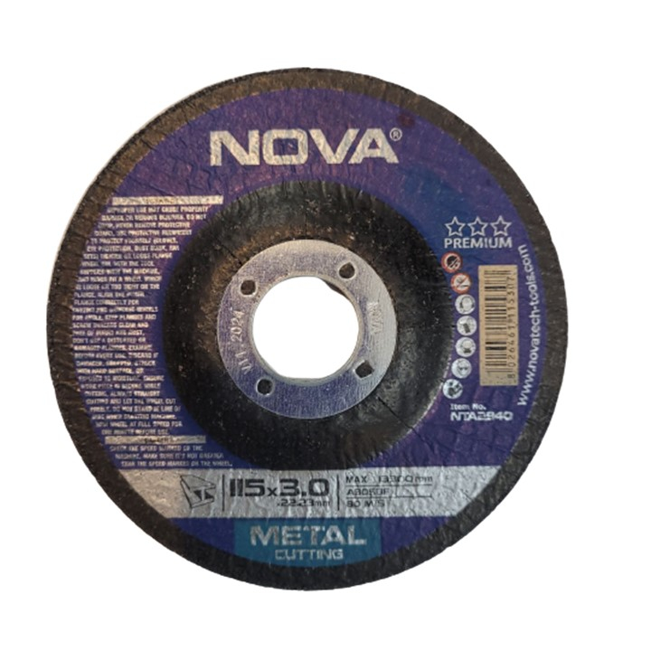 مینی صفحه برش آهن نوا مدل 2940 بسته دو عددی