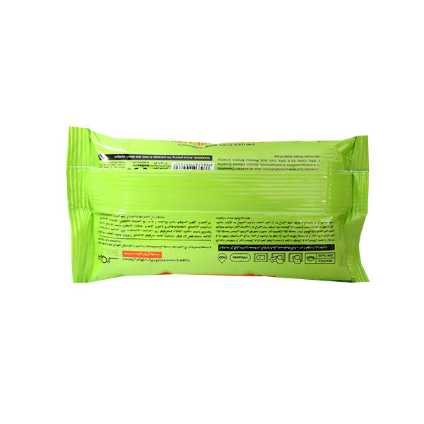 دستمال مرطوب بیول مدل ویتامین E  بسته 10 عددی