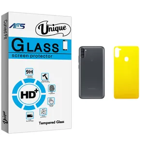 AFS Unique Glass Back Protector For Samsung Galaxy A11
