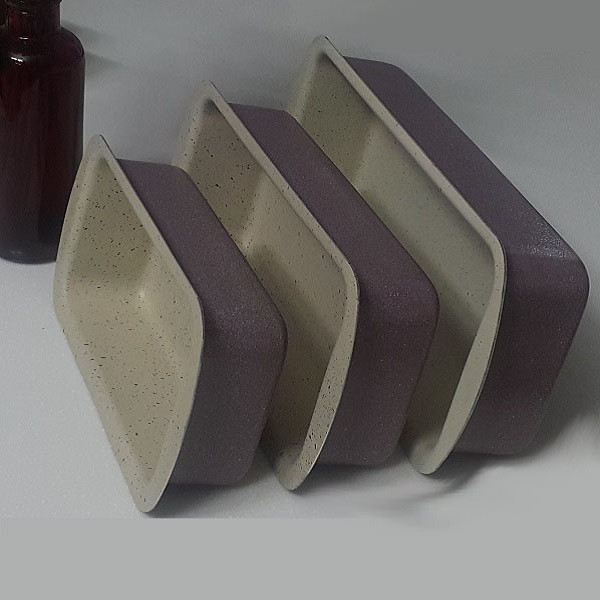 قالب کیک به گز مدل لوف مستطیل مجموعه 3 عددی