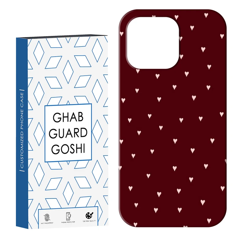 کاور قاب گارد گوشی طرح قلب کد Dimo-938 مناسب برای گوشی موبایل اپل  IPHONE 13 PRO MAX