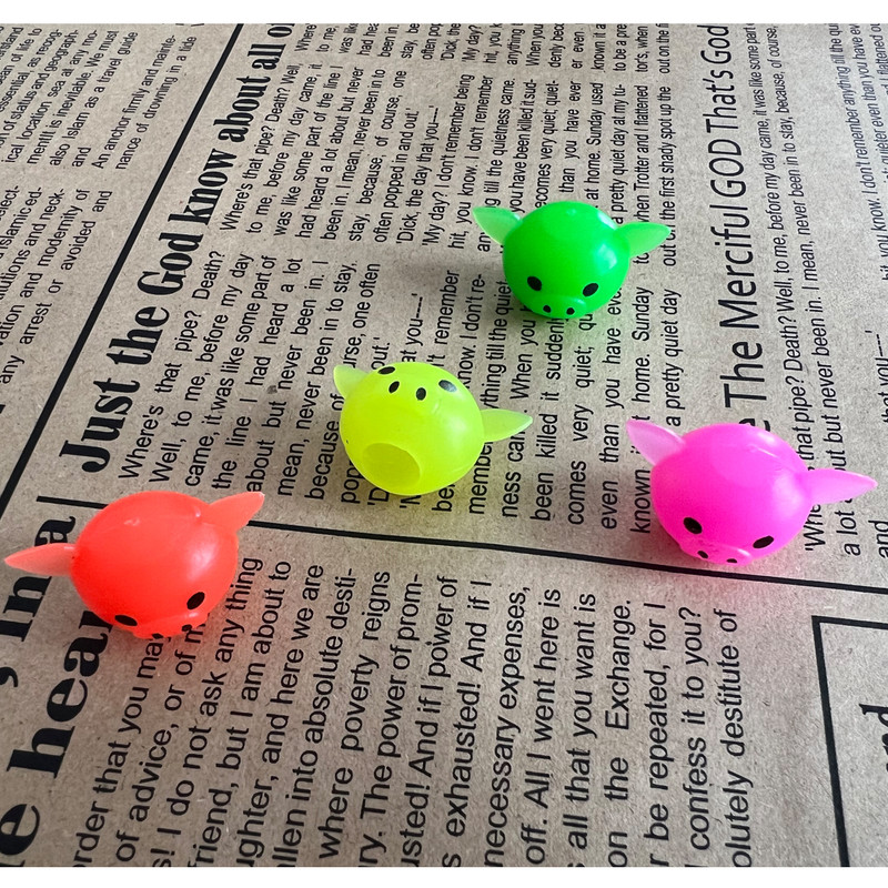 سر مدادی طرح خوک تپلی مجموعه 6 عددی