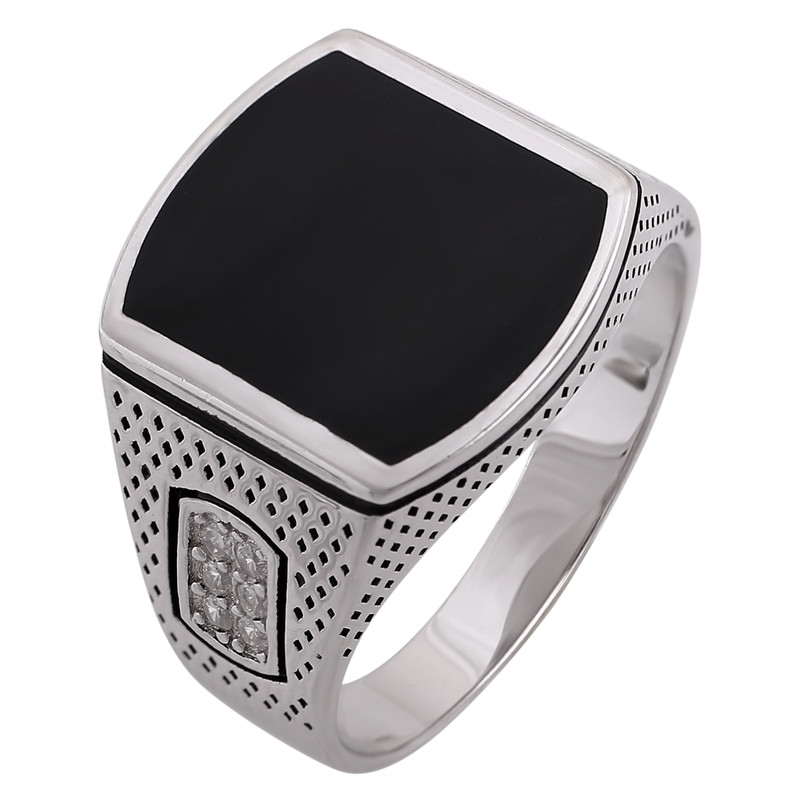 انگشتر نقره مردانه کد R3241