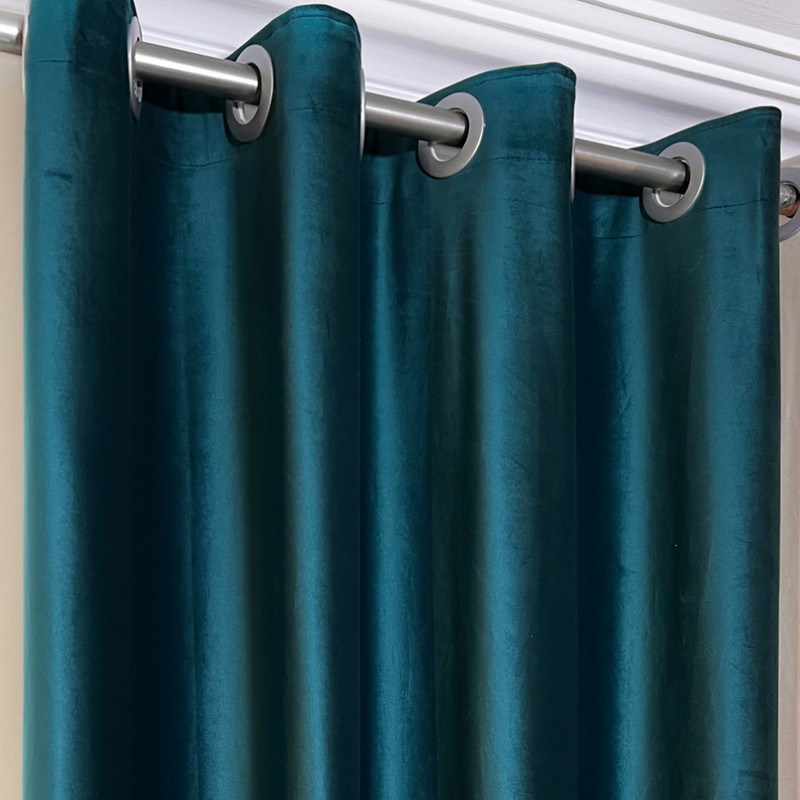 پرده مدل پانچ مخمل سایز 150x280 سانتی متر