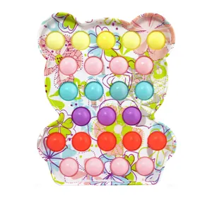 فیجت ضد استرس مدل پاپ ایت طرح خرسی کد 901014