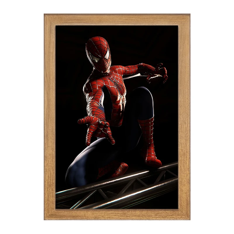 تابلو خندالو مدل مرد عنکبوتی (Spider Man) کد F3952