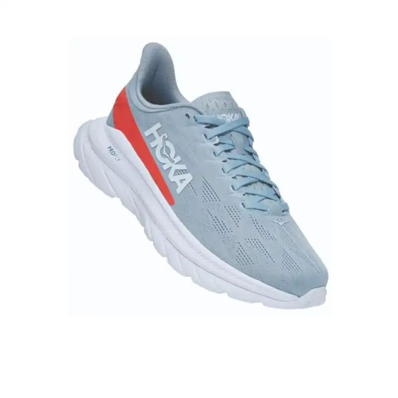 کفش مخصوص دویدن هوکا مدل One one Mach 4 Blue fog