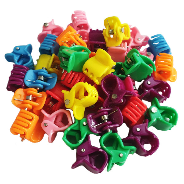 کلیپس مو زنانه کد 123 مجموعه 50 عددی