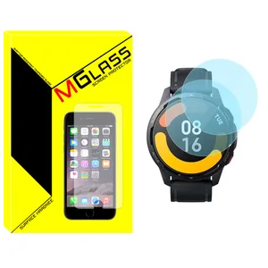 MGlass SH-MG Glass Screen Protector For Xiaomi Watch S1 Active Pack of 2