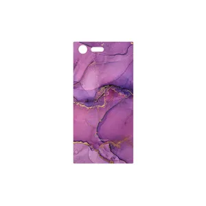 MAHOOT Purple Marble Cover Sticker for Sony Xperia X Compact