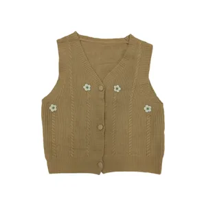 جلیقه زنانه مدل گل برجسته G123