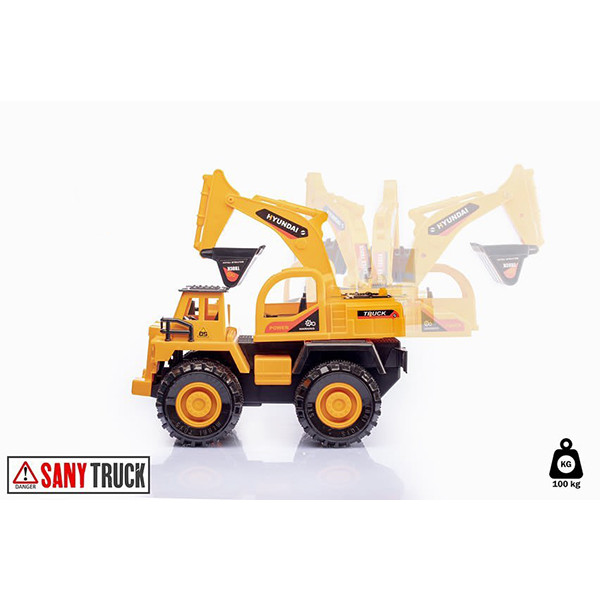 ماشین بازی طرح بیل مکانیکی مدل SANYTRUCK ماشین بازی طرح بیل مکانیکی مدل SANYTRUCK