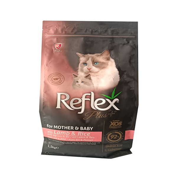 غذای خشک گربه رفلکس پلاس مدل مادر و بچه وزن 1.5 کیلوگرم