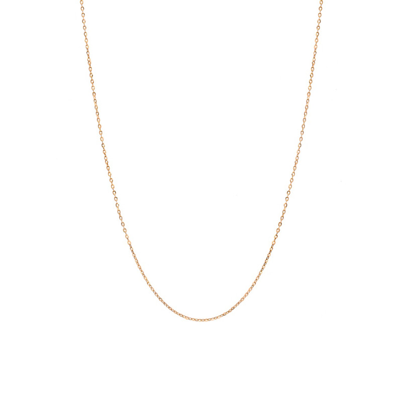 زنجیر حلقه‌ای (فلامینگو) طلا 18 عیار زنانه الی گالری مدل W40