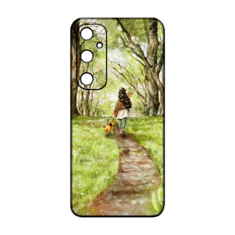 کاور مدل دخترانه کد 242 مناسب برای گوشی موبایل سامسونگ Galaxy A55