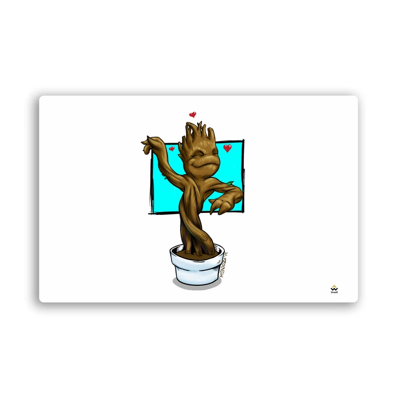 ماوس پد مخصوص بازی شادیت مدل گروت کد288 سایز 37*24 سانتی متر