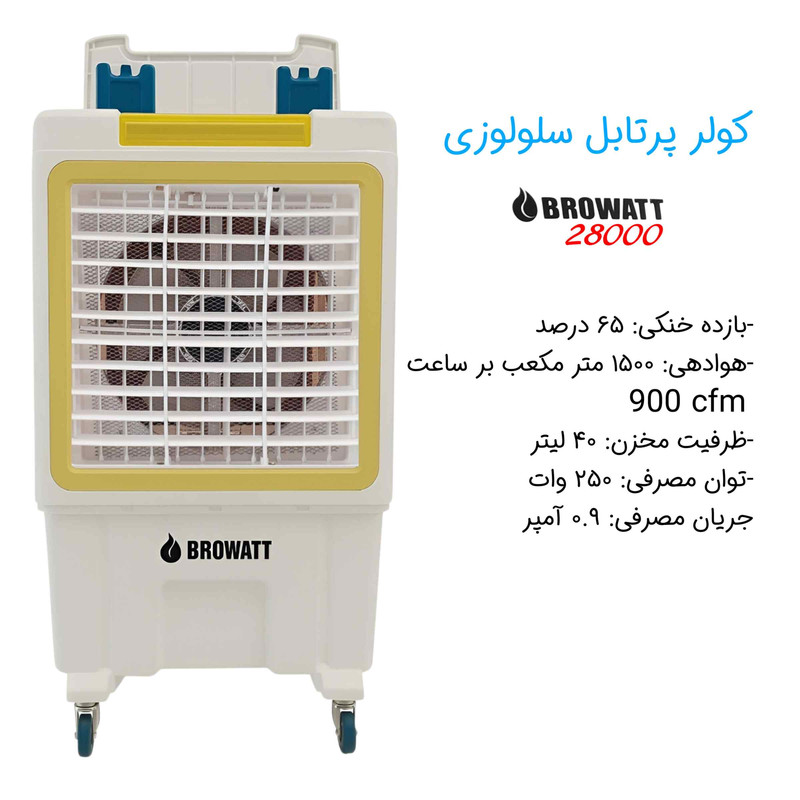 کولر سلولزی 3500 بروات مدل BR-28000