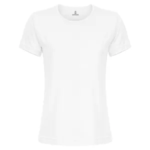 تی شرت آستین کوتاه زنانه ساروک مدل TSHPYR کد 08 رنگ سفید