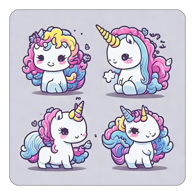 مگنت کاکتی طرح اسب تک شاخ و یونیکورن مدل mp30582