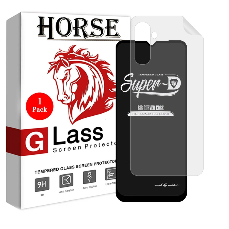 محافظ صفحه نمایش هورس مدل 2SN-Glass مناسب برای گوشی موبایل سامسونگ Galaxy A13 5G به همراه محافظ پشت گوشی
