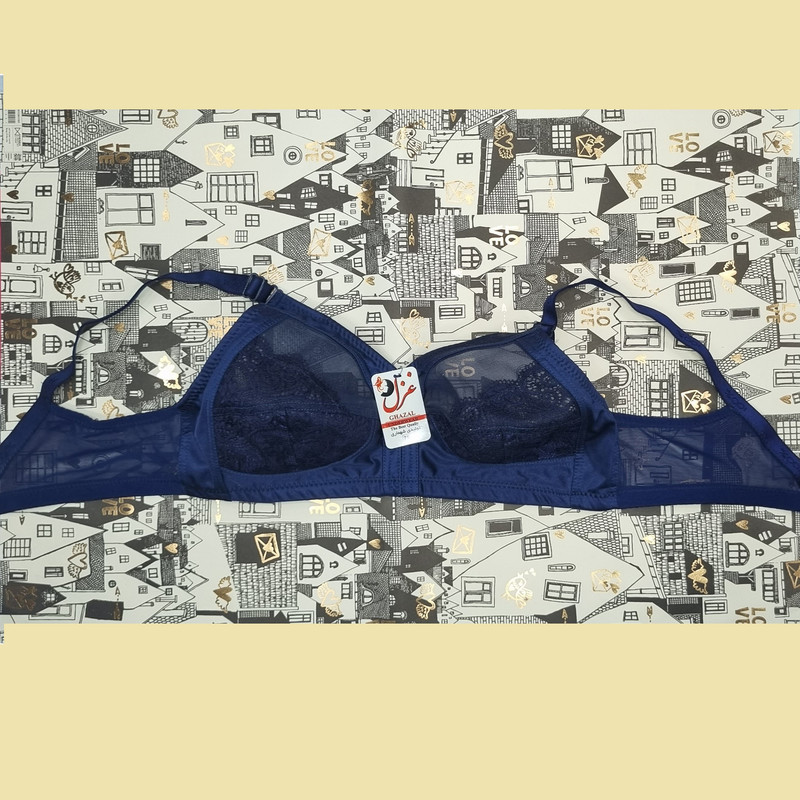 سوتین زنانه مدل غزل پرلون بالاشیشه ای کد 1984