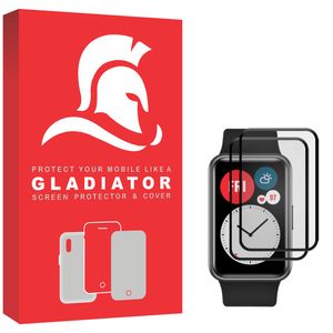 نقد و بررسی محافظ صفحه نمایش گلادیاتور مدل GWP2000 مناسب برای ساعت هوشمند هوآوی Watch Fit بسته دو عددی توسط خریداران