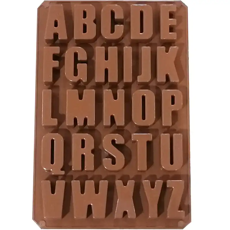 قالب شمع طرح حروف مدل h550