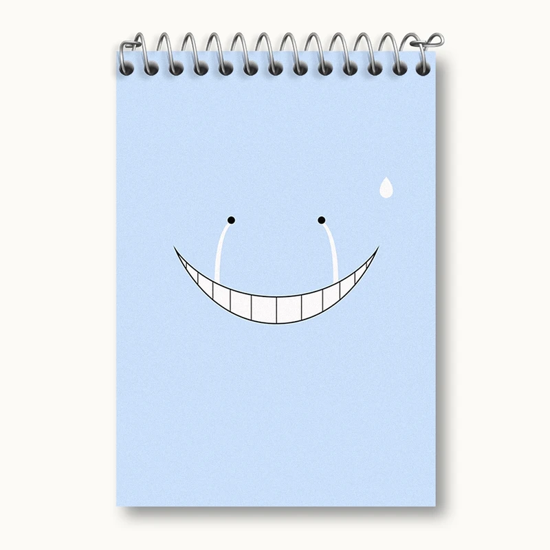 دفتر یادداشت 50 برگ خندالو مدل کورو سنسی انیمه کلاس آدمکشی کد 32048