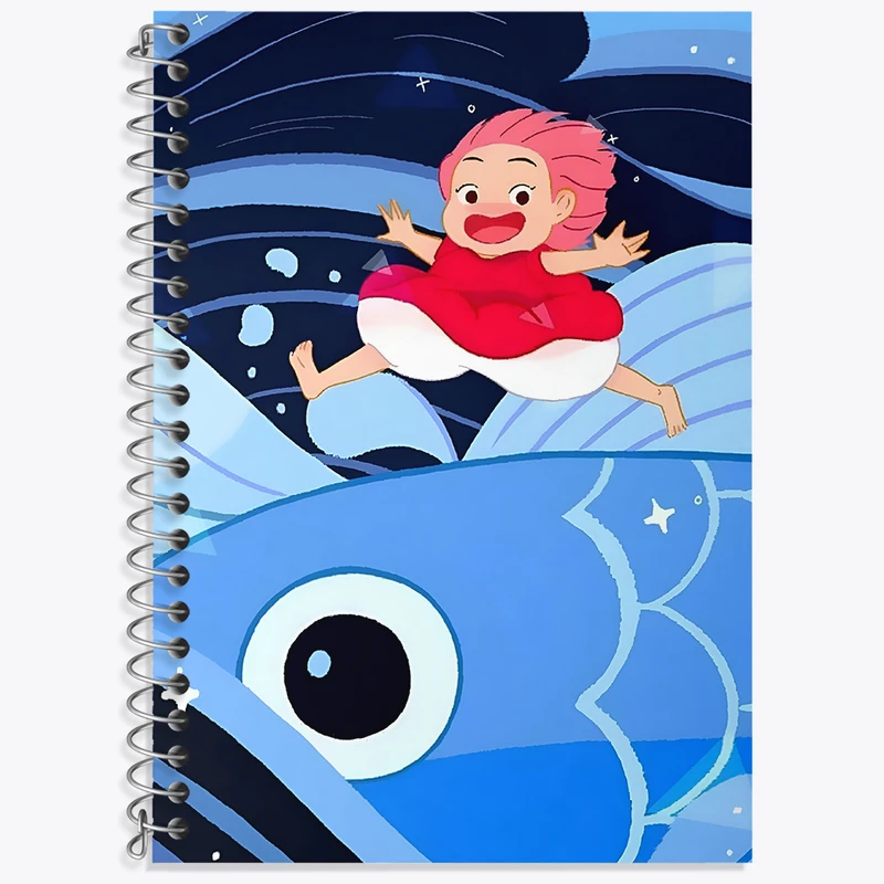 دفتر نت موسیقی 50 برگ خندالو طرح انیمه پونیو (Ponyo) کد N4037