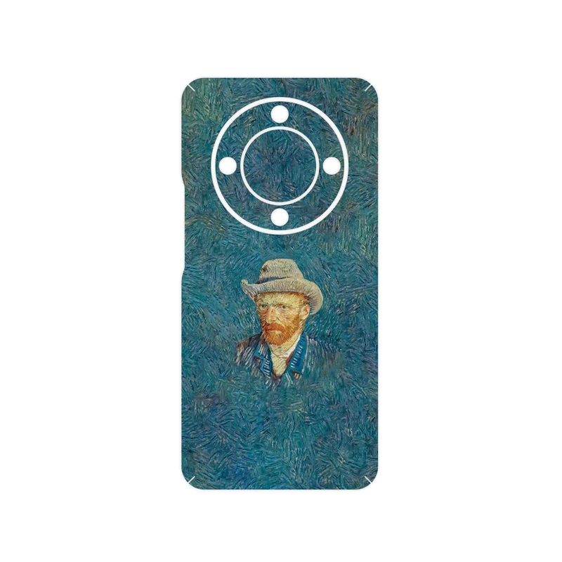 برچسب پوششی ماهوت مدل Self portrait with a gray felt hat مناسب برای گوشی موبایل آنر X9b