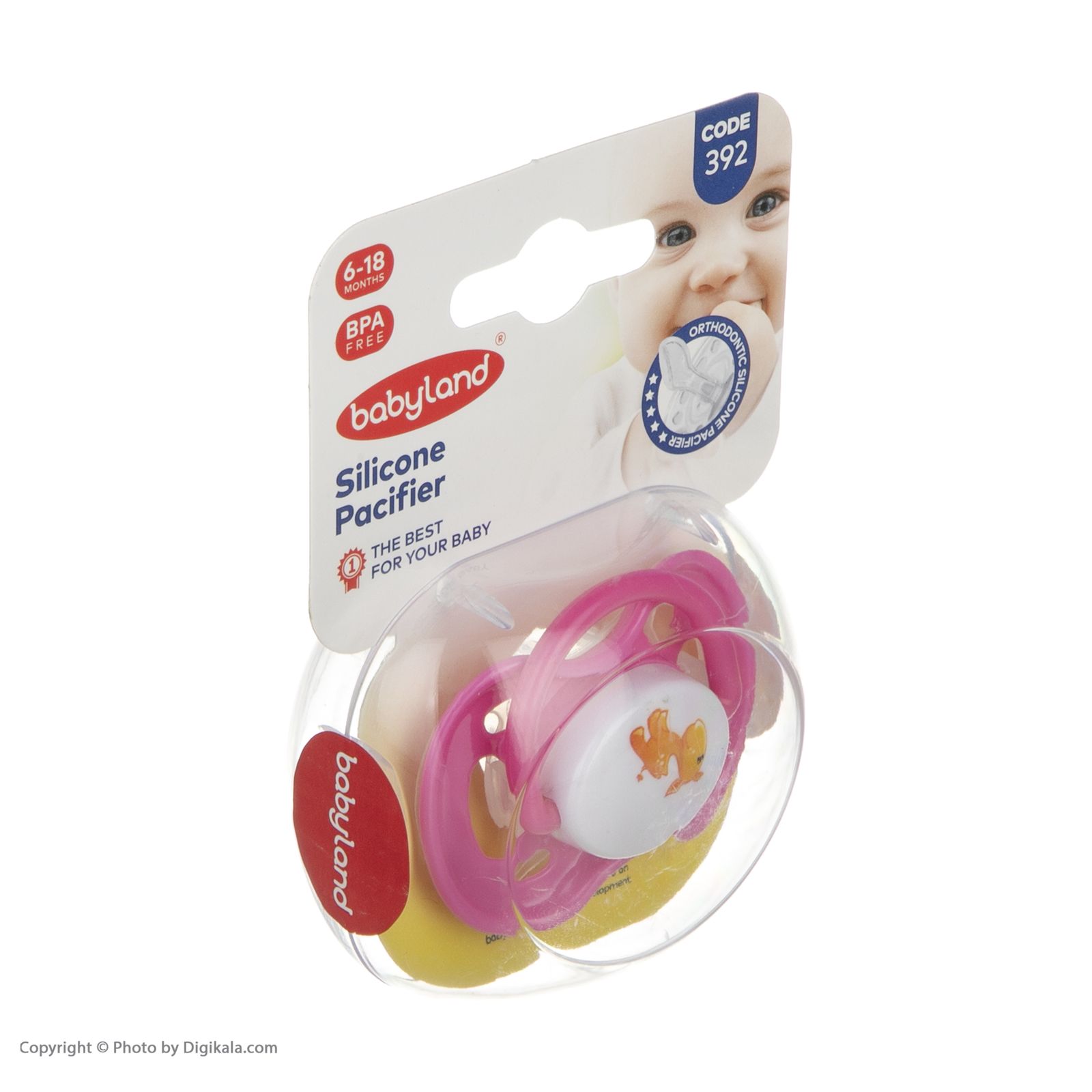 پستانک ارتودنسی بیبی لند مدل 392 - - 3