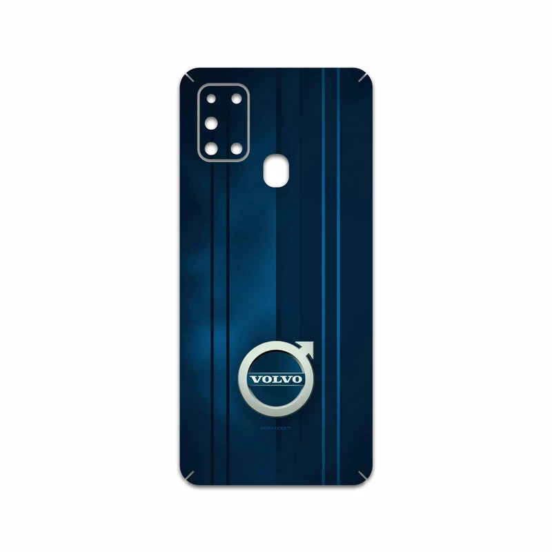 برچسب پوششی ماهوت مدل Volvo مناسب برای گوشی موبایل سامسونگ Galaxy A21s