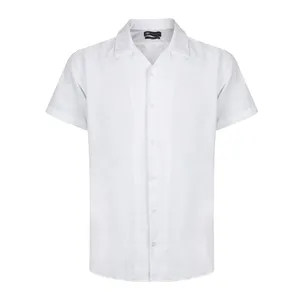 پیراهن آستین کوتاه مردانه ناوالس مدل BACONAO SHIRT رنگ سفید