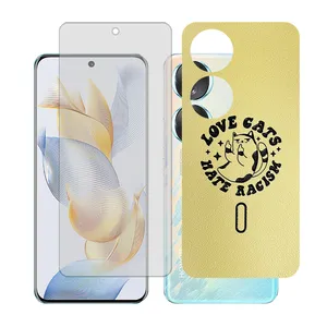 Glass together model matte screen protector suitable for Honor 90 mobile phone with back cover sticker