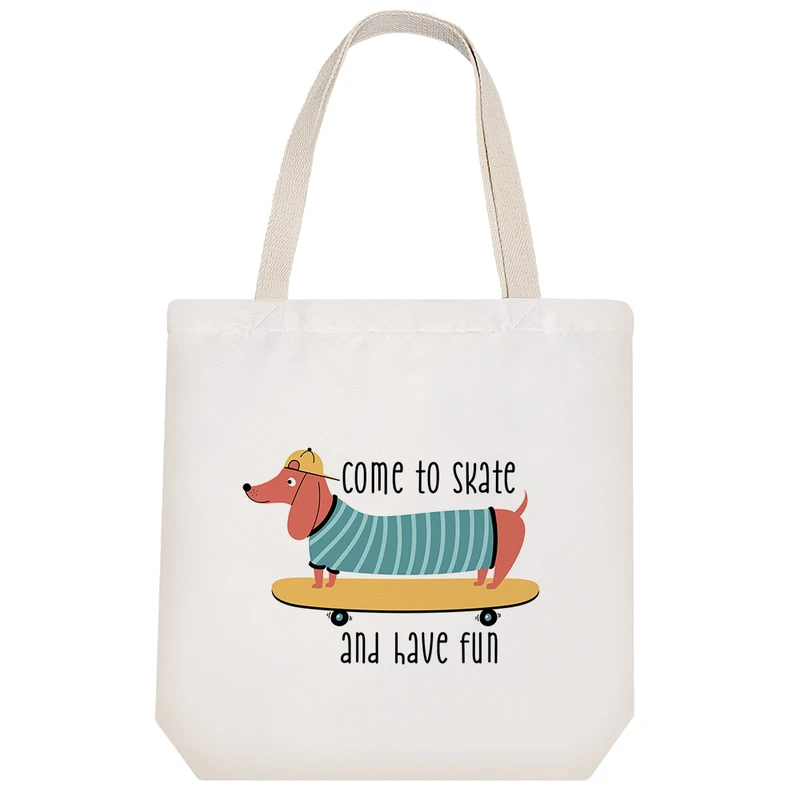 ساک خرید خندالو مدل سگ کد 1977