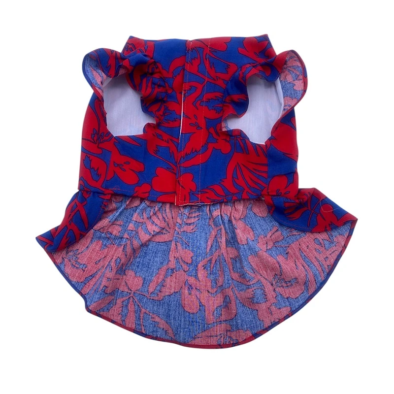 لباس سگ و گربه مدل هاوایی دخترانه B3 سایز L