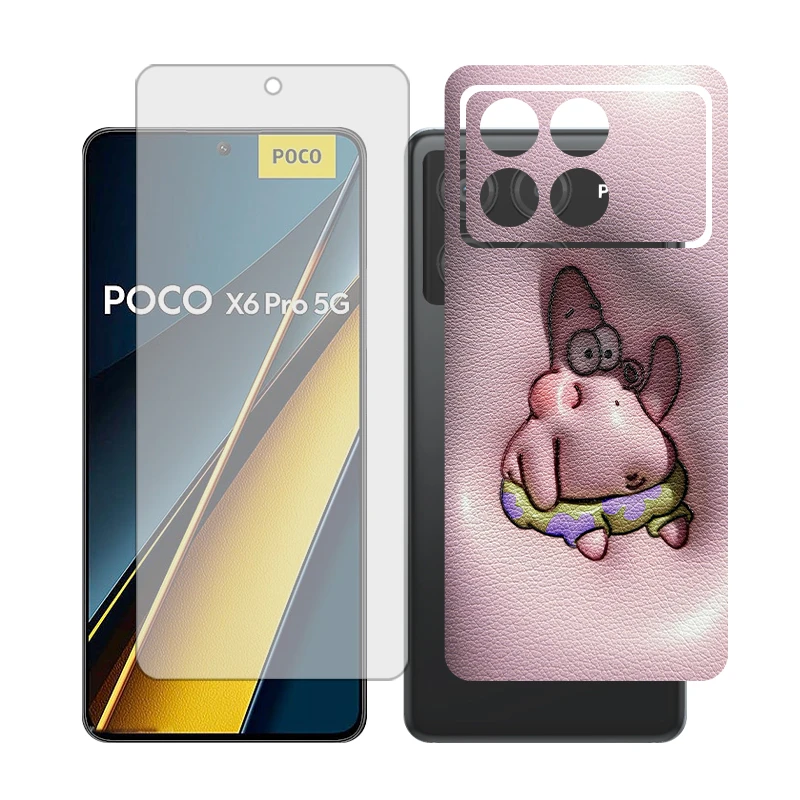 محافظ صفحه نمایش مات گلس مدل Together مناسب برای گوشی موبایل شیائومی Poco X6 Pro به همراه برچسب پوششی