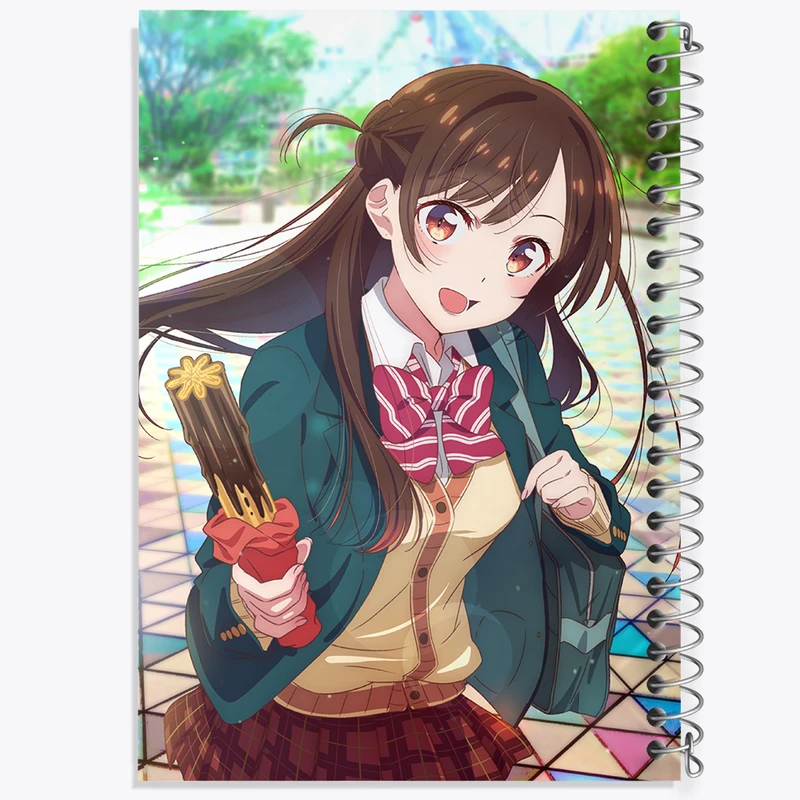 دفتر مشق 50 برگ خندالو طرح چیزورو انیمه کانوجو اوکاری کد 34805