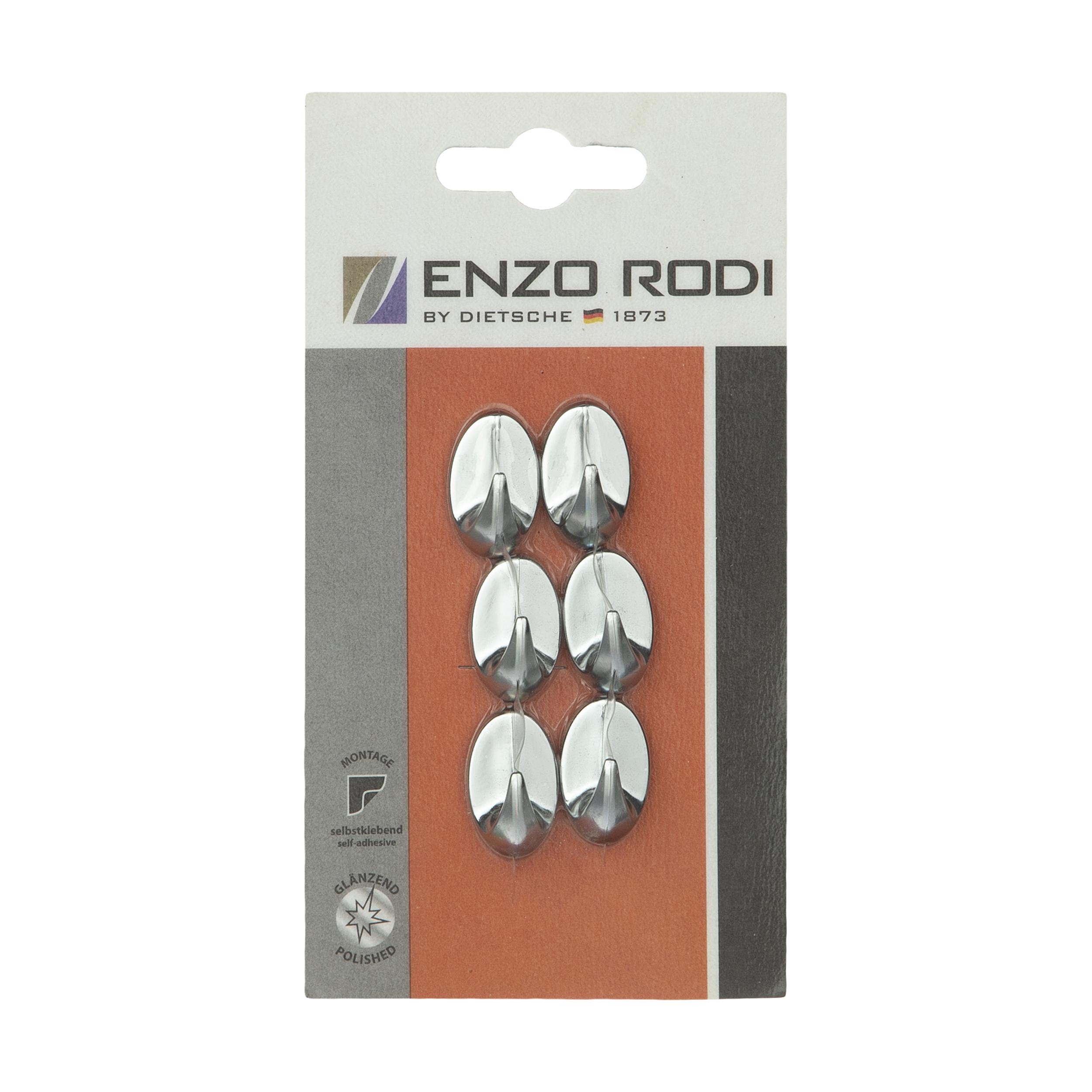 قلاب آویز آشپزخانه مدل 200910 بسته 6 عددی 