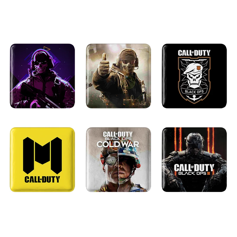 مگنت خندالو مدل Call Of Duty کد 129A مجموعه 6 عددی