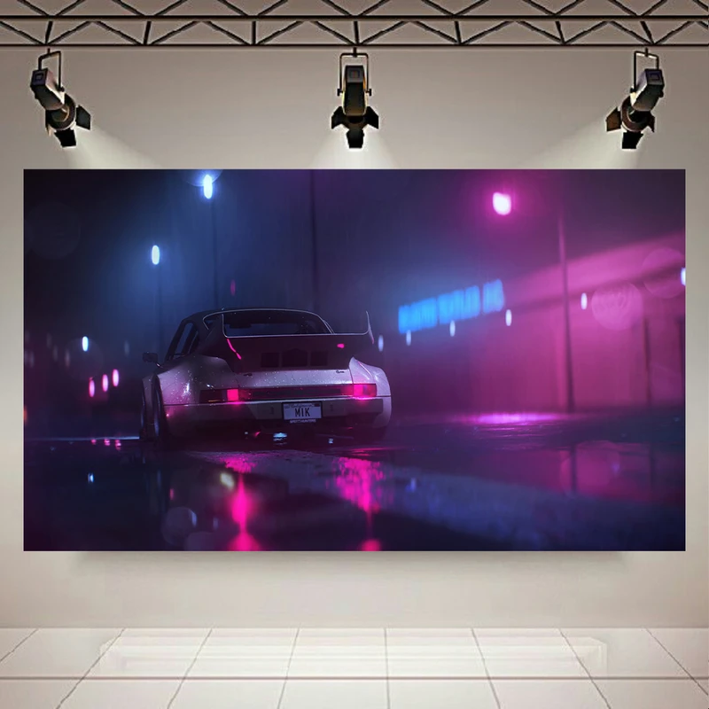 تابلو شاسی طرح Game مدل Need for speed و پورشه 911 کد AR5850