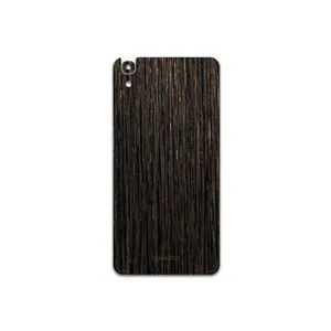 MAHOOT Dark-Gold-Stripes-Wood Cover Sticker for Huawei Y6 2015