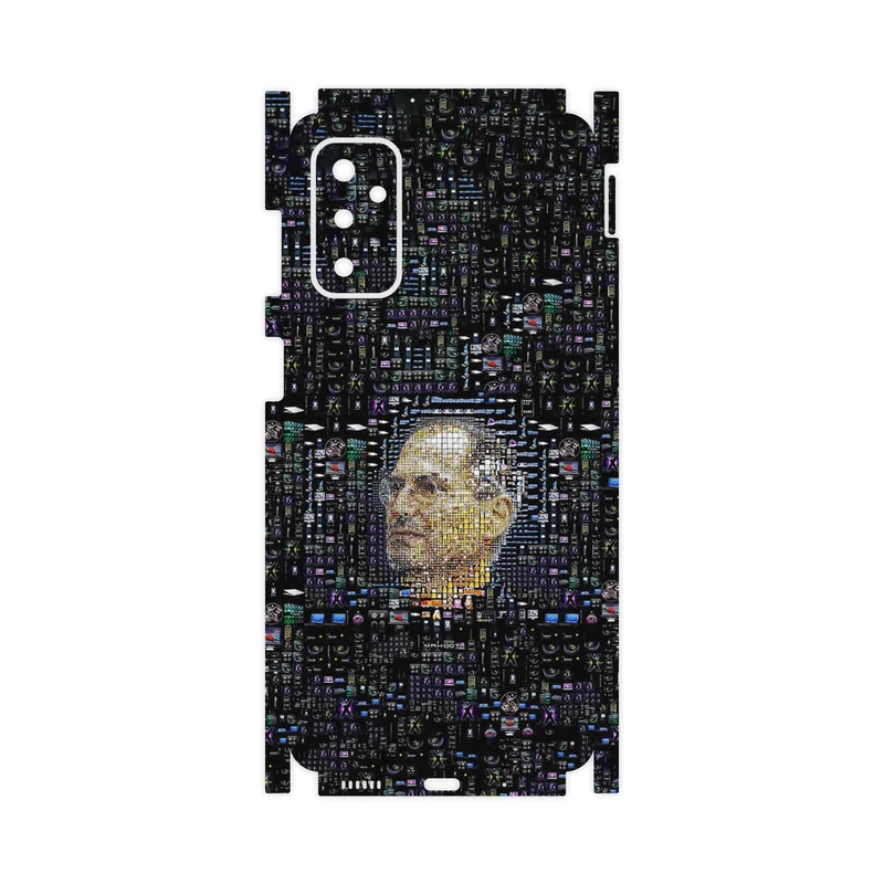 برچسب پوششی ماهوت مدل Collage of Steve Jobs 2-FullSkin مناسب برای گوشی موبایل سامسونگ Galaxy M52 5G