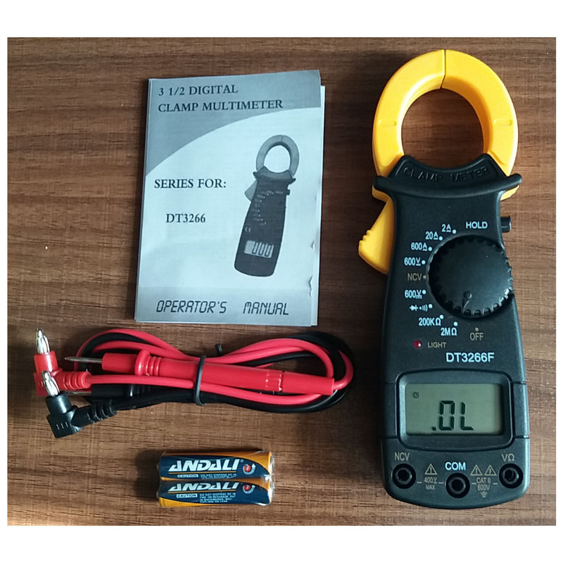 مولتی متر کلمپی مدل DT3266F مولتی متر کلمپی مدل DT3266F