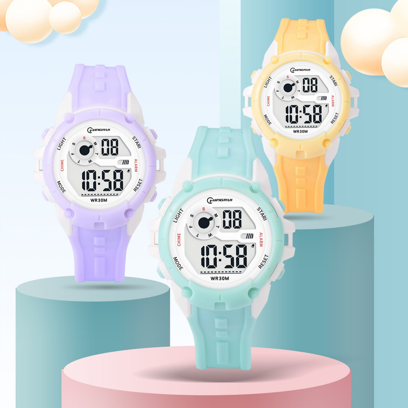 ساعت مچی دیجیتال بچگانه مینگ روی مدل Mi2 ساعت مچی دیجیتال بچگانه مینگ روی مدل Mi2