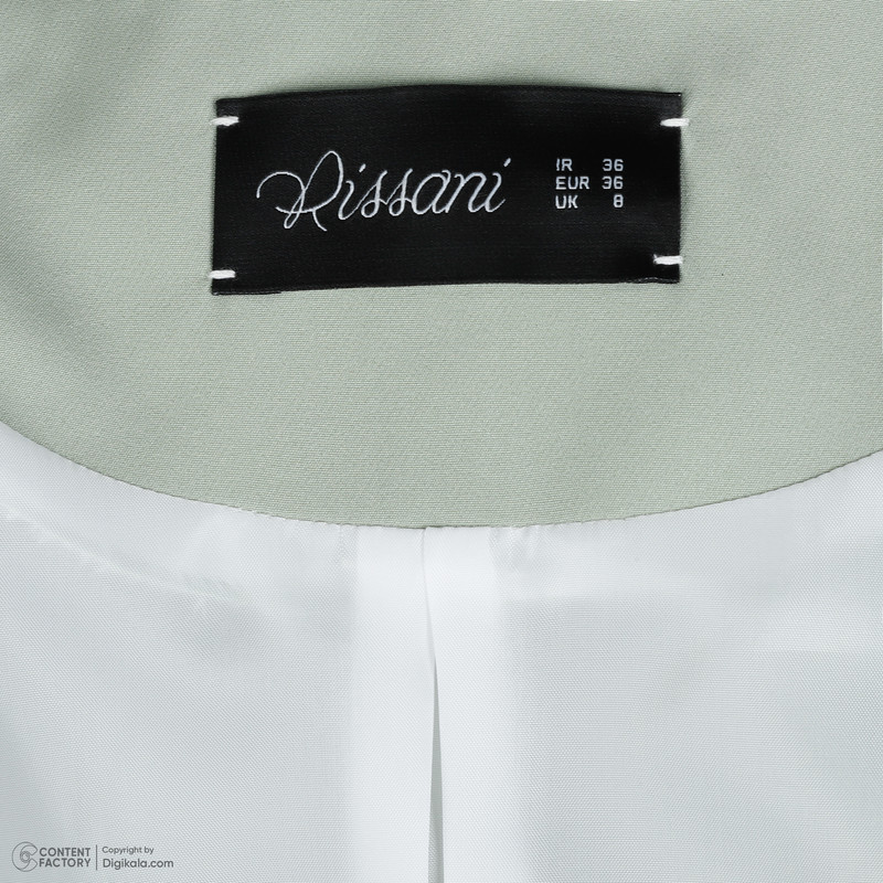 کت زنانه ریسانی مدل 5266 رنگ سبز